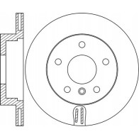 Тормозной диск FIT FR1036V WEZ6SI H 1275774415