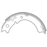 Барабанные колодки FIT FT4257 RZD8C 74 4335982