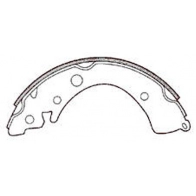 Тормозные колодки FIT FT8280 MTD 7VN 4336045