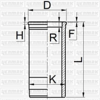 Гильза цилиндра YENMAK 51-05911-000 ZWGFY NT 1424854573