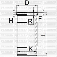 Гильза цилиндра YENMAK HYK6 3W 51-06081-000 1424877907