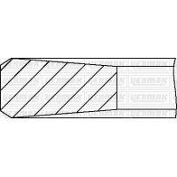 Комплект поршневых колец YENMAK 91-09912-000 3OUX5 VQ 1424310313