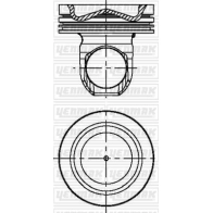 Поршень YENMAK 1437183592 7 BETI1 31-04085-000