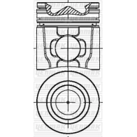 Поршень YENMAK 31-04352-000 1437184122 J 7OZ55