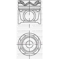Поршень YENMAK 1437184421 31-04666-000 GR EEZ