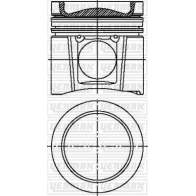 Поршень YENMAK 31-04742-000 1NDD K Mercedes Vario (612D) 1 Самосвал 4.2 613 D. 614 D (6631. 6632) 129 л.с. 1996 – 2013