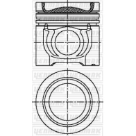 Поршень YENMAK PN VT7R Mercedes Vario (612D) 1 Самосвал 4.2 613 D. 614 D (6631. 6632) 129 л.с. 1996 – 2013 31-04750-000