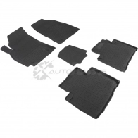Резиновые коврики с высоким бортом для Geely Emgrand X7 2013-2019 SEINTEX ML 6O7E 1437086537 85845