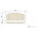 Колодки тормозные Kotl ZJ4FP NH 1437192988 1027KT X0P1Q - Изображение 3