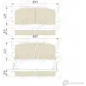 Колодки тормозные Kotl ZUPL8 V 1187KT 1437192984 FG9OJQR - Изображение 3