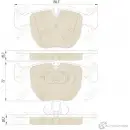 Колодки тормозные Kotl 2 KIKQO IP27A 1437192981 1261KT - Изображение 3