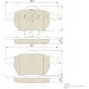 Колодки тормозные Kotl 1437192980 LYKX99 N DR9YEX 1275KT - Изображение 3