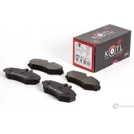 Колодки тормозные Kotl 1399KT K8 37T 1437192965 DZZP0 - Изображение 2