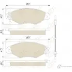 Колодки тормозные Kotl 1402KT TFKZPH I4 ZIZZW 1437192963