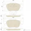 Колодки тормозные Kotl FH ETG 1468KT IRLWI11 1437192954 - Изображение 3