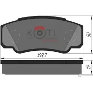 Колодки тормозные Kotl 1437192943 1521KT T8FNS 9 F3LT9 - Изображение 3