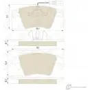 Колодки тормозные Kotl BT8HGU0 8WY MD 1556KT 1437192933 - Изображение 3