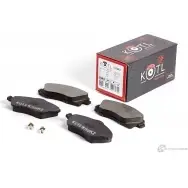 Колодки тормозные Kotl 1437192927 W1 KGL 2NCKBK 1570KT - Изображение 2