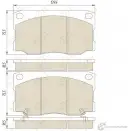 Колодки тормозные Kotl 5WOVJT HFMZ 84D 15KT 1437192924 - Изображение 3