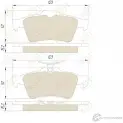 Колодки тормозные Kotl 1437192917 1621KT 8H6665 N2JRQ 3 - Изображение 3