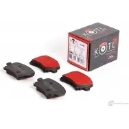 Колодки тормозные Kotl 1622KT NJ1V2E 1437192916 2JV P3 - Изображение 2