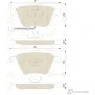 Колодки тормозные Kotl 5I0WT O YWC839 1659KT 1437192905 - Изображение 3