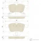 Колодки тормозные Kotl 1668KT 1437192904 QM5 WL4 3ARJSH - Изображение 3