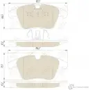 Колодки тормозные Kotl 1437192898 CHM5G4 1683KT HCY4 I0 - Изображение 3