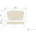 Колодки тормозные Kotl 1708KT 1437192888 YGZX 5B1 FURE76 - Изображение 3