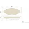 Колодки тормозные Kotl ZM N3U 1723KT 032J46 1437192885 - Изображение 3