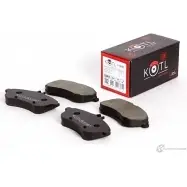 Колодки тормозные Kotl NKADCP 1437192875 Y2F DZ 1736KT - Изображение 3