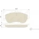 Колодки тормозные Kotl NKADCP 1437192875 Y2F DZ 1736KT - Изображение 4