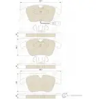 Колодки тормозные Kotl QMKXJ3I 1437192867 1762KT 0X0VB LX - Изображение 3