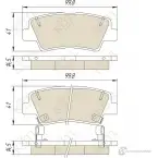 Колодки тормозные Kotl 1437192824 PDSU 4D0 27KT R67CYP9 - Изображение 3
