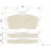 Колодки тормозные Kotl 3168KT 9 N1UP3 1437192817 HX99IZ4