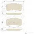 Колодки тормозные Kotl SN2C2Z E4 GLQ 1437192809 3247KT - Изображение 3
