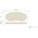 Колодки тормозные Kotl 3287KT 1437192806 HWEN5A 3 EL3E - Изображение 3