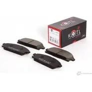 Колодки тормозные Kotl KJZ JVW W0KZO 1437192803 3293KT - Изображение 2