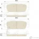 Колодки тормозные Kotl 3294KT 1437192802 G Z1YOG S4QUSW8 - Изображение 3