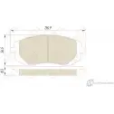 Колодки тормозные Kotl 9XW89K 3328KT P WJ9LH3 1437192796 - Изображение 3