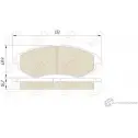 Колодки тормозные Kotl I GM8EGS B8BYZM 3330KT 1437192795 - Изображение 3