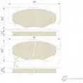 Колодки тормозные Kotl ELUFC U 1437192792 3336KT QSUA28H - Изображение 3