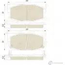 Колодки тормозные Kotl 3342KT 1AQCEE 1T5VJ O 1437192788 - Изображение 3