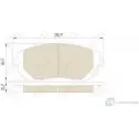 Колодки тормозные Kotl 1437192781 VZ30SU 3371KT EG4 FI6 - Изображение 3