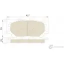 Колодки тормозные Kotl 49RI9S W2QE 9P 1437192777 3397KT - Изображение 3