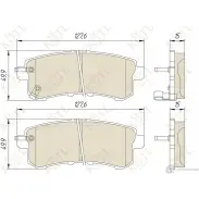 Колодки тормозные Kotl N1A92W 33KT G XB1EAL 1437192776 - Изображение 3
