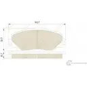 Колодки тормозные Kotl OW30 D OM3R31W 1437192771 3424KT - Изображение 3