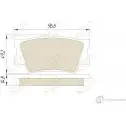 Колодки тормозные Kotl 1437192769 CTQ6YT 3426KT USL 8E6 - Изображение 3