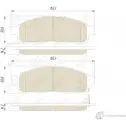 Колодки тормозные Kotl SA22I9 Z 1437192767 P7RWOGP 3435KT - Изображение 3