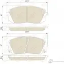 Колодки тормозные Kotl QDYH8 1437192763 3461KT CSVZM PH - Изображение 3